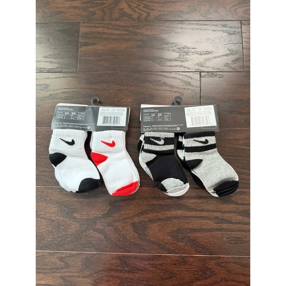Nike Toddler Ankle Socks 12Pair Bundle 2-4 Years Lightweight Athletic NN0663-001